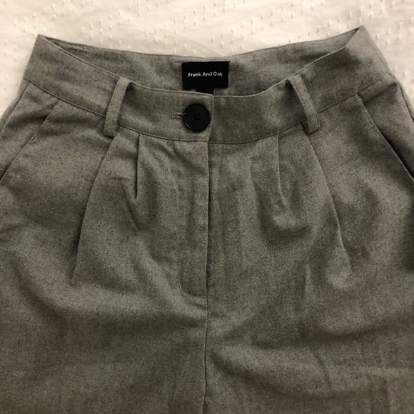 Frank & Oak Grey Trousers - Size 2 - Picture 5 of 8